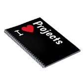 Carnet I Love Projets Manager Fun PMO Project Team Don (Côté Droit)