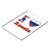 Carnet I love Russia (Côté gauche)