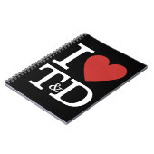 Carnet I ❤️ Love T&D - Département Formation & Développem (Côté gauche)