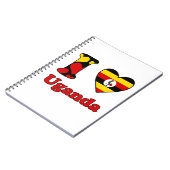 Carnet I love Uganda (Côté gauche)