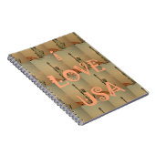 Carnet I Love USA (Côté Droit)