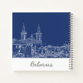Carnet I Love Volkovysk Biélorussie Architecture Cathédra (Dos)