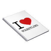 CARNET I LOVE WRESTLING (Côté Droit)