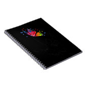 Carnet I Love You Hand Sign Language Butterfly Puzzle Pie (Côté Droit)