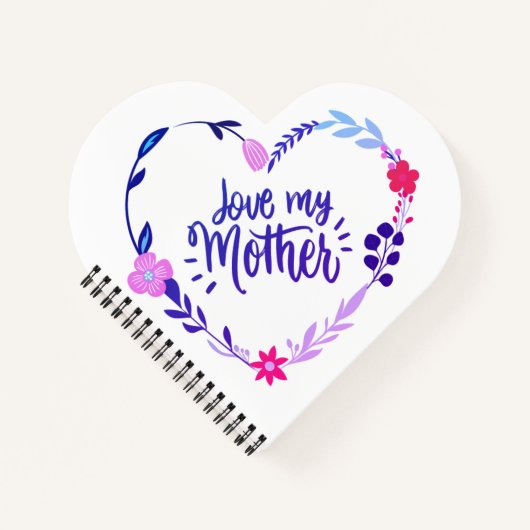 Carnet I love you mother (Devant)