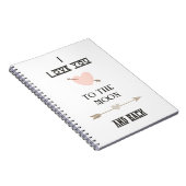 Carnet I love you to the moon and back (Côté Droit)