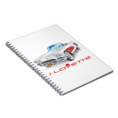 CARNET I LOVETTE UNIQUE CONCEPTION DE VOITURE (Côté Droit)