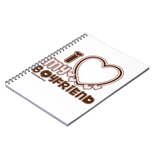 Carnet i luv brown bf (Côté gauche)