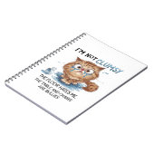 Carnet I’m Not Clumsy the Flor Hates Me  (Côté gauche)