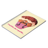 Carnet I moustache vous un petit gâteau de question (Côté gauche)