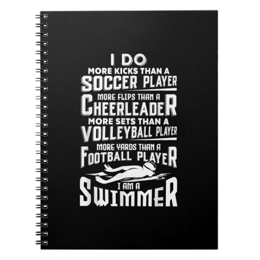 Carnet I Piscine Swimmer (Devant)