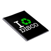 Carnet I Recycle Disco (Côté Droit)