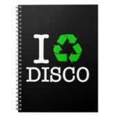 Carnet I Recycle Disco (Devant)