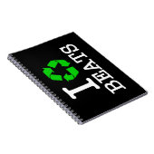 Carnet I Recycle Les Beats (Côté Droit)