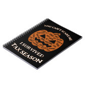 Carnet I Survié saison fiscale Spiral (Côté gauche)