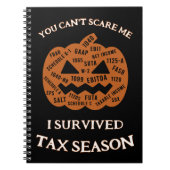 Carnet I Survié saison fiscale Spiral (Devant)