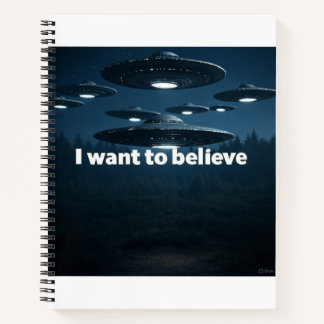 Carnet I want to believe