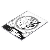 Carnet Icare Noir et blanc (Côté gauche)