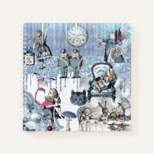 Carnet Ice Alice au pays des merveilles Parties scintilla