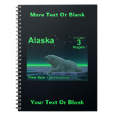 Carnet Ice Edge Polar Bear (Devant)