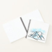 Carnet Ice mountain notebook (Intérieur)
