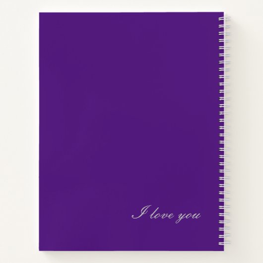 Carnet Ich Liebe, Sie entschuldigen mich Spiral Notebook (Dos)