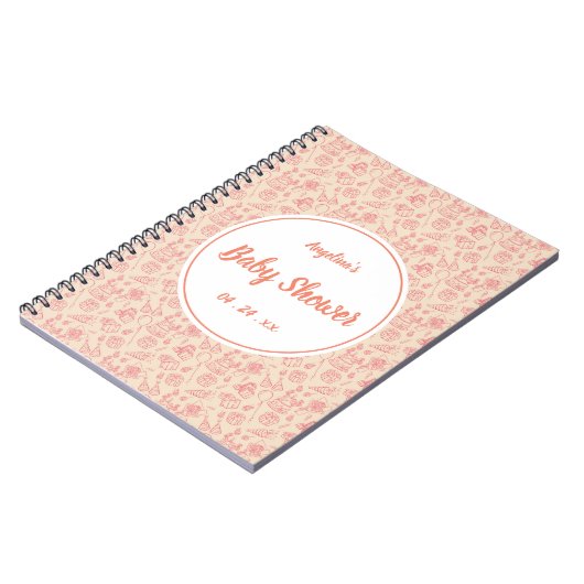 Carnet Icône d'anniversaire mignonne (Côté gauche)