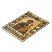 Carnet Icône de Hodegetria de Vierge de Smolensk, c.1450 (Côté gauche)