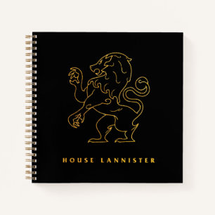 Carnet Icône de la maison Lannister