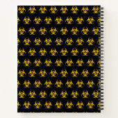 Carnet Icône de risque biologique (Dos)
