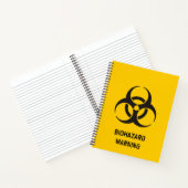 Carnet Icône de risque biologique (Intérieur)