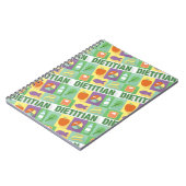 Carnet Icone diététique professionnelle Conçu (Côté gauche)