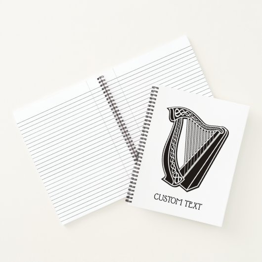 Carnet Icône Harpe (Intérieur)