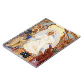 Carnet Icône orthodoxe de l'Anastasis Résurrection (Côté gauche)
