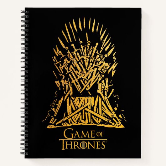 Carnet Icône Trône en fer (Devant)