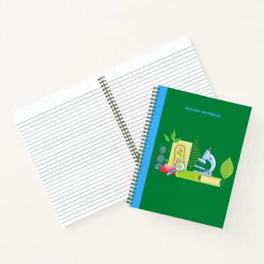 CARNET Icônes BIOLOGIQUES (VERT) (Intérieur)