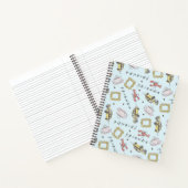 Carnet Icônes d'aquarelle AMIS™ Motif (Intérieur)