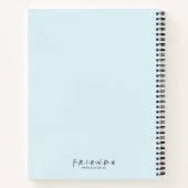 Carnet Icônes d'aquarelle AMIS™ Motif (Dos)