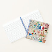 Carnet Icônes de France mignonne (Intérieur)