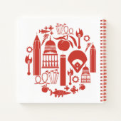 Carnet Icônes de Géorgie Atlanta (Dos)