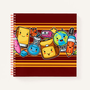 Carnet Icônes de l'école de dessin animé