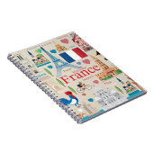 Carnet Icônes mignonnes de la France (Côté Droit)