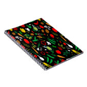 Carnet Icônes végétales colorées (Côté Droit)