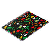 Carnet Icônes végétales colorées (Côté gauche)