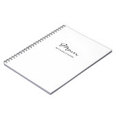Carnet Iconic Fun Witty Cool Mom Minimalist Notebook (Côté gauche)