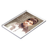 Carnet Ida B Wells Et Citation "Right & Wrong" (Côté gauche)