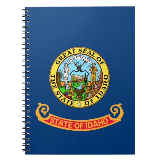Carnet Idaho State Flag (Devant)