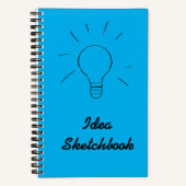 Carnet Idea Blue Sketchbook (Recto)