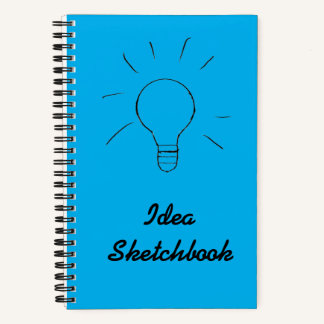 Carnet Idea Blue Sketchbook