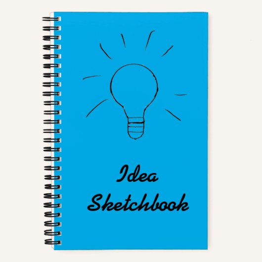 Carnet Idea Blue Sketchbook (Recto)